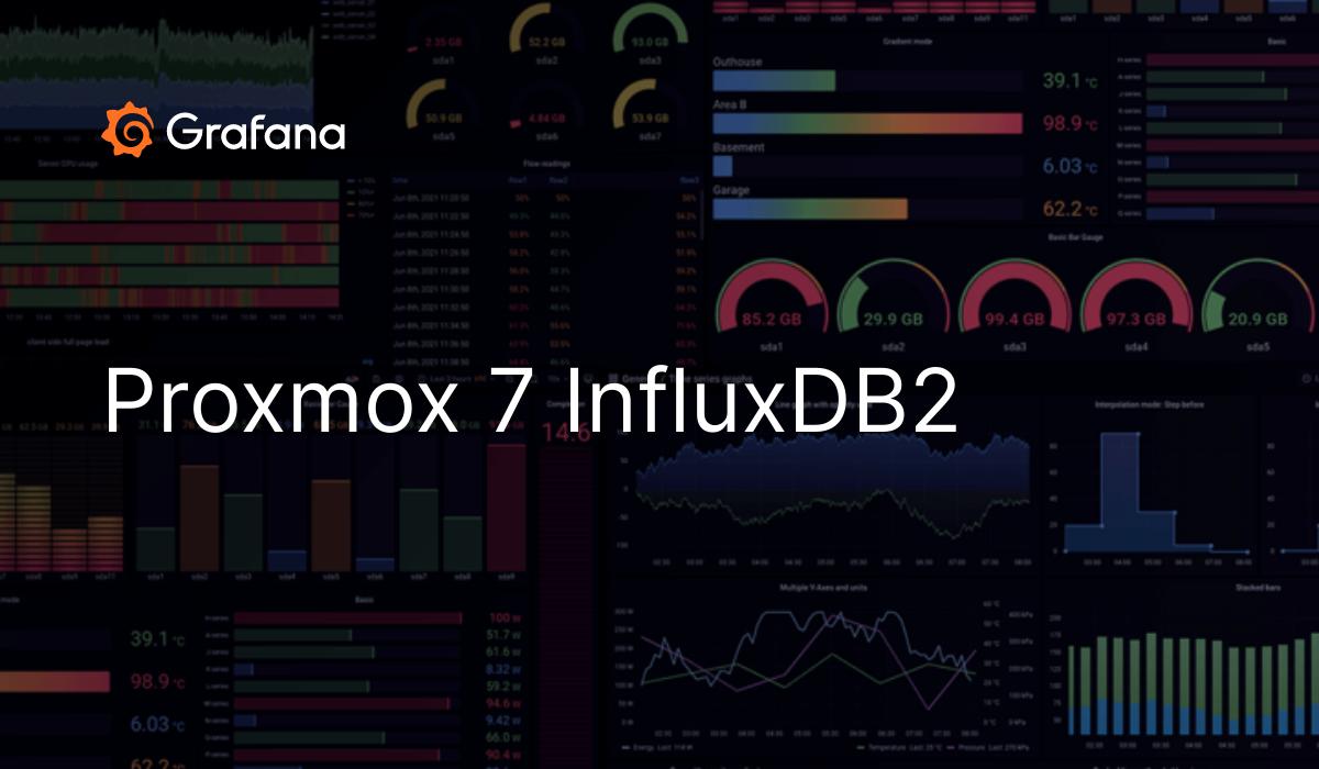 proxmox influxdb 2 grafana